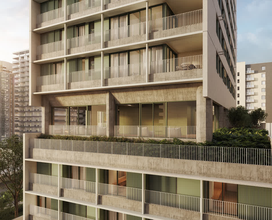 Vista do empreendimento 312 Jam Moema